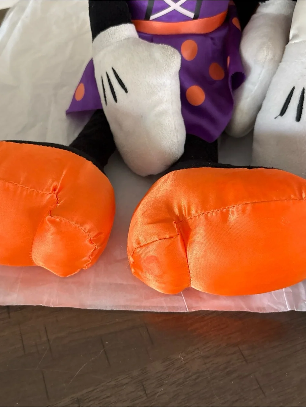 Mickey & Minnie Mouse Halloween Plush | Vampire Mickey & Witch Minnie | 18 inch